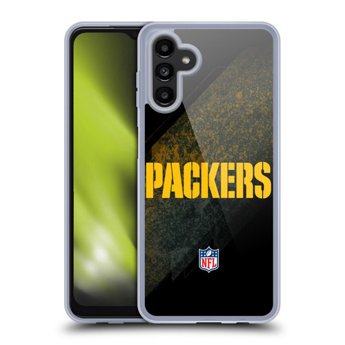 NFL Green Bay Packers Logo Blur Soft Gel Case for Samsung Galaxy A13 5G (2021)