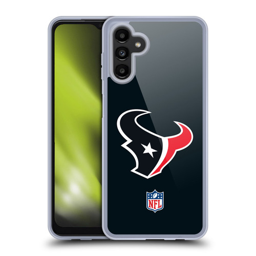 NFL Houston Texans Logo Plain Soft Gel Case for Samsung Galaxy A13 5G (2021)
