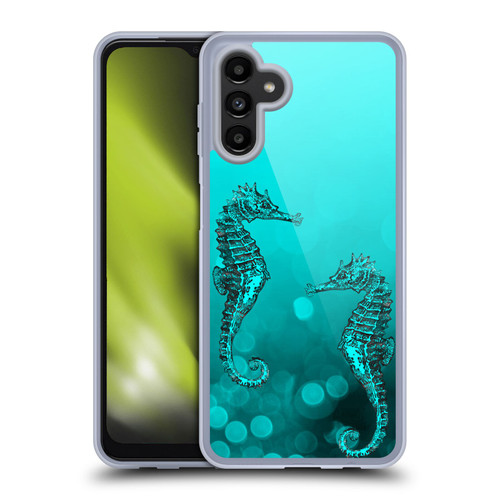 LebensArt Mix Art Seahorse Soft Gel Case for Samsung Galaxy A13 5G (2021)