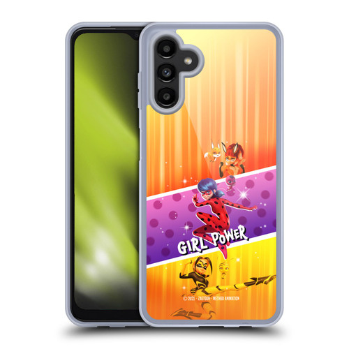 Miraculous Ladybug Graphics Girl Power Soft Gel Case for Samsung Galaxy A13 5G (2021)