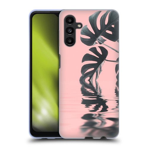 LebensArt Pastels Monstera Soft Gel Case for Samsung Galaxy A13 5G (2021)