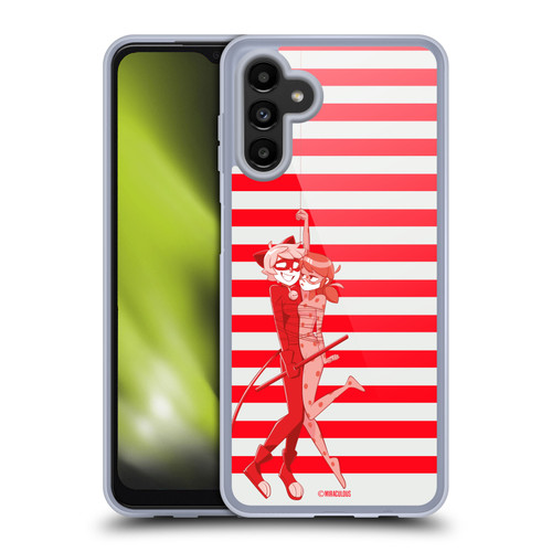 Miraculous Ladybug Radiant Red Cat Noir And Ladybug Soft Gel Case for Samsung Galaxy A13 5G (2021)
