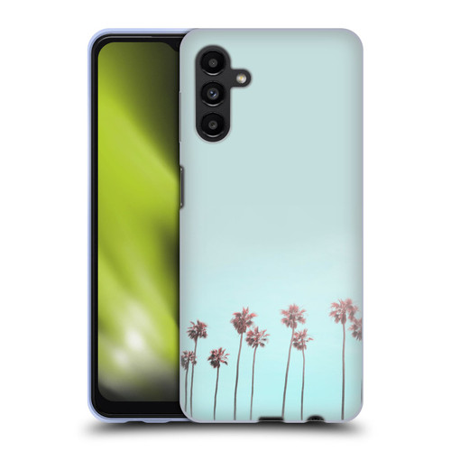 LebensArt Pastels Paradise Palm Soft Gel Case for Samsung Galaxy A13 5G (2021)