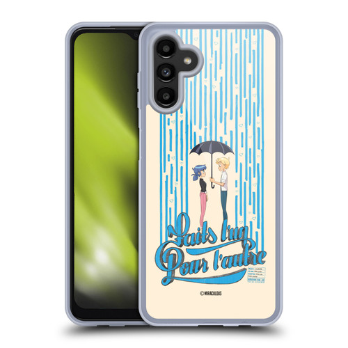 Miraculous Ladybug Sketches Made For Each Other Soft Gel Case for Samsung Galaxy A13 5G (2021)