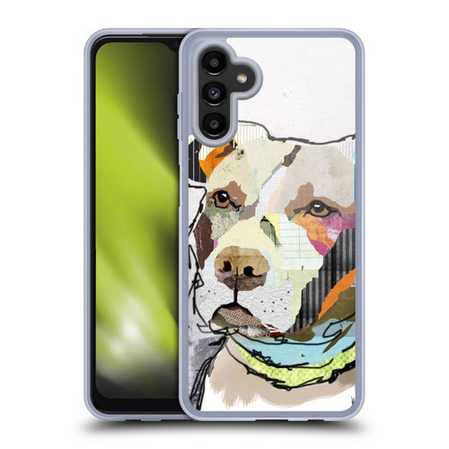 Michel Keck Dogs 3 Pit Bull Soft Gel Case for Samsung Galaxy A13 5G (2021)