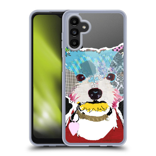 Michel Keck Dogs 3 Westie Soft Gel Case for Samsung Galaxy A13 5G (2021)