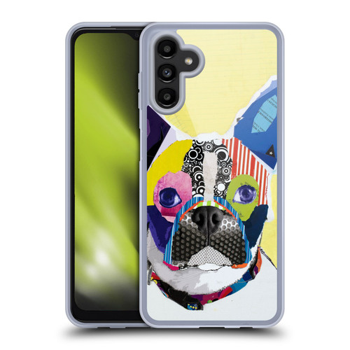 Michel Keck Dogs 4 Boston Terrier Soft Gel Case for Samsung Galaxy A13 5G (2021)