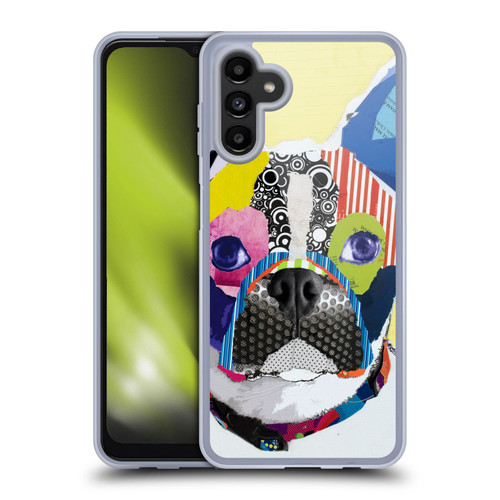 Michel Keck Dogs Boston Terrier Soft Gel Case for Samsung Galaxy A13 5G (2021)