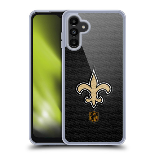 NFL New Orleans Saints Logo Football Soft Gel Case for Samsung Galaxy A13 5G (2021)