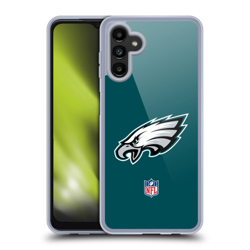 NFL Philadelphia Eagles Logo Plain Soft Gel Case for Samsung Galaxy A13 5G (2021)