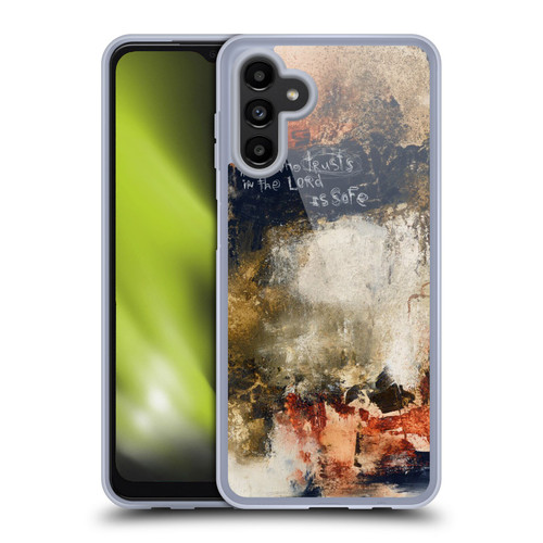 Michel Keck Religious Abstract Proverbs Soft Gel Case for Samsung Galaxy A13 5G (2021)