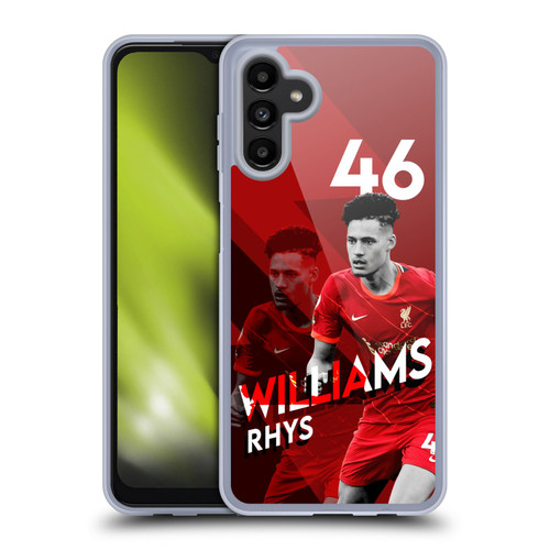 Liverpool Football Club 2021/22 First Team Rhys Williams Soft Gel Case for Samsung Galaxy A13 5G (2021)