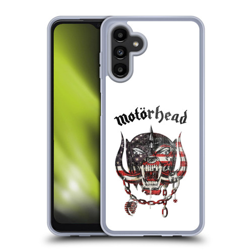 Motorhead Graphics American Skull Soft Gel Case for Samsung Galaxy A13 5G (2021)