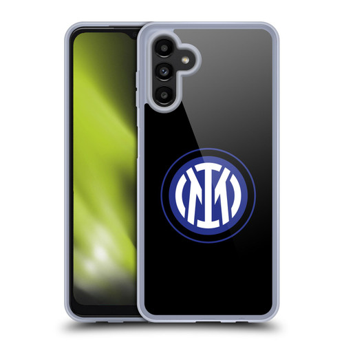 Fc Internazionale Milano Badge Logo On Black Soft Gel Case for Samsung Galaxy A13 5G (2021)