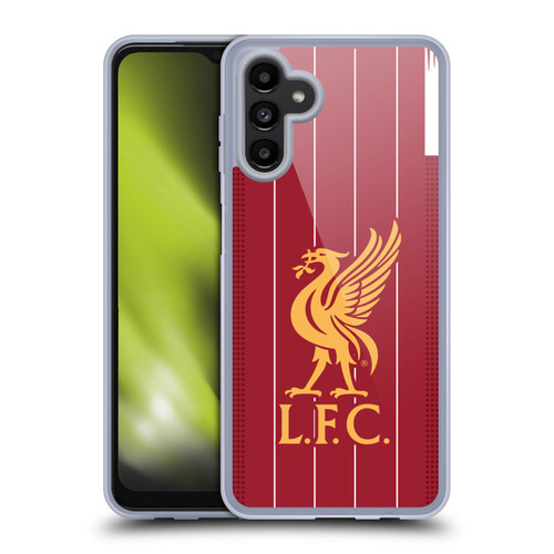 Liverpool Football Club 2019/20 Kit Home Soft Gel Case for Samsung Galaxy A13 5G (2021)