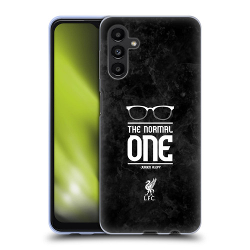 Liverpool Football Club Klopp Icons Glasses Grunge Black Soft Gel Case for Samsung Galaxy A13 5G (2021)