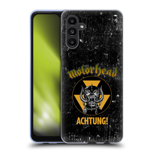 Motorhead Logo Achtung! Soft Gel Case for Samsung Galaxy A13 5G (2021)