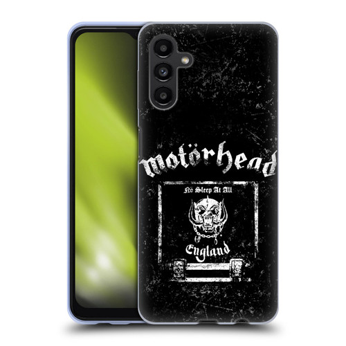 Motorhead Logo No Sleep At All Soft Gel Case for Samsung Galaxy A13 5G (2021)