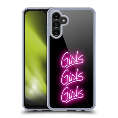 Motley Crue Logos Girls Neon Soft Gel Case for Samsung Galaxy A13 5G (2021)