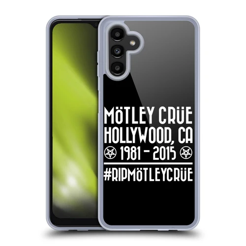 Motley Crue Tours #RIPMotleyCrue Soft Gel Case for Samsung Galaxy A13 5G (2021)
