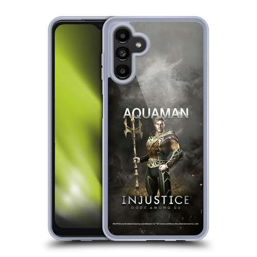 Injustice Gods Among Us Characters Aquaman Soft Gel Case for Samsung Galaxy A13 5G (2021)