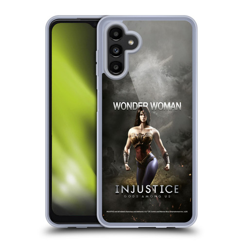 Injustice Gods Among Us Characters Wonder Woman Soft Gel Case for Samsung Galaxy A13 5G (2021)
