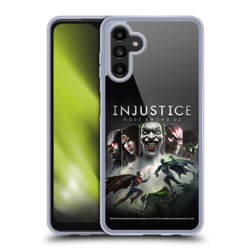 Injustice Gods Among Us Key Art Poster Soft Gel Case for Samsung Galaxy A13 5G (2021)