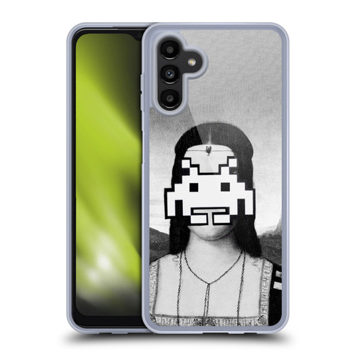 LouiJoverArt Black And White Renaissance Invaders Soft Gel Case for Samsung Galaxy A13 5G (2021)