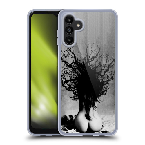 LouiJoverArt Black And White She Oak Soft Gel Case for Samsung Galaxy A13 5G (2021)