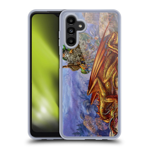 Myles Pinkney Mythical Dragonlands Soft Gel Case for Samsung Galaxy A13 5G (2021)