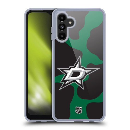 NHL Dallas Stars Cow Pattern Soft Gel Case for Samsung Galaxy A13 5G (2021)