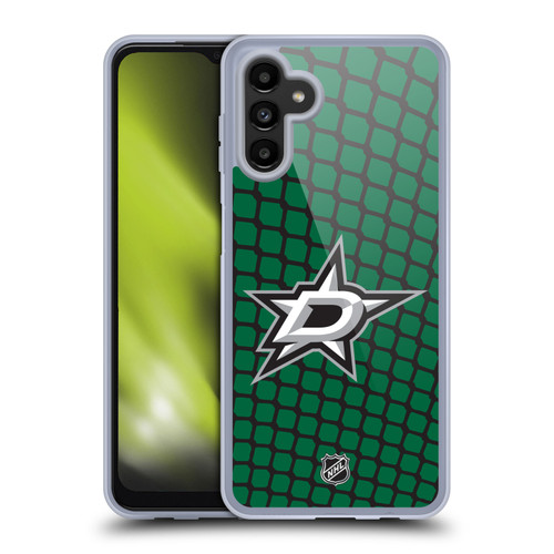NHL Dallas Stars Net Pattern Soft Gel Case for Samsung Galaxy A13 5G (2021)