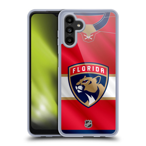 NHL Florida Panthers Jersey Soft Gel Case for Samsung Galaxy A13 5G (2021)