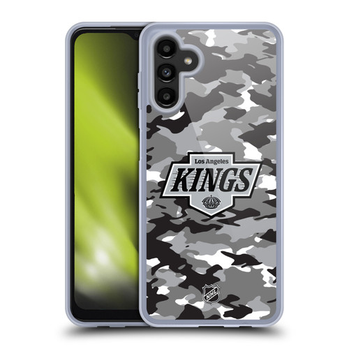 NHL Los Angeles Kings Camouflage Soft Gel Case for Samsung Galaxy A13 5G (2021)