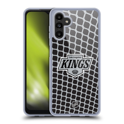 NHL Los Angeles Kings Net Pattern Soft Gel Case for Samsung Galaxy A13 5G (2021)
