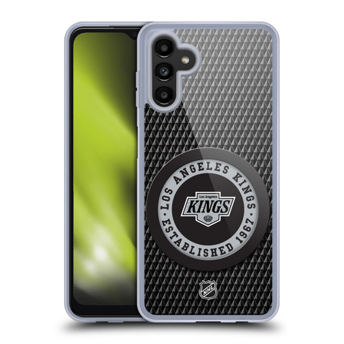 NHL Los Angeles Kings Puck Texture Soft Gel Case for Samsung Galaxy A13 5G (2021)