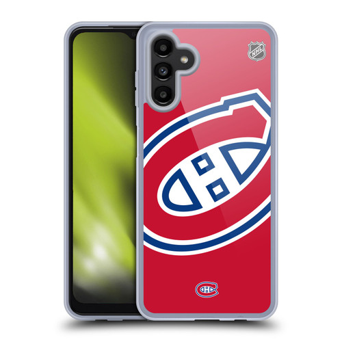 NHL Montreal Canadiens Oversized Soft Gel Case for Samsung Galaxy A13 5G (2021)