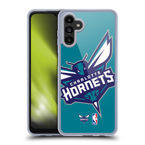 NBA Charlotte Hornets Logo Oversized Soft Gel Case for Samsung Galaxy A13 5G (2021)