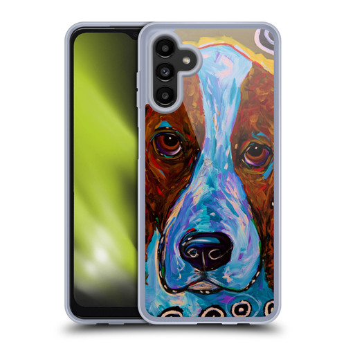 Mad Dog Art Gallery Dogs Brown English Setter Soft Gel Case for Samsung Galaxy A13 5G (2021)