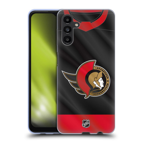 NHL Ottawa Senators Jersey Soft Gel Case for Samsung Galaxy A13 5G (2021)