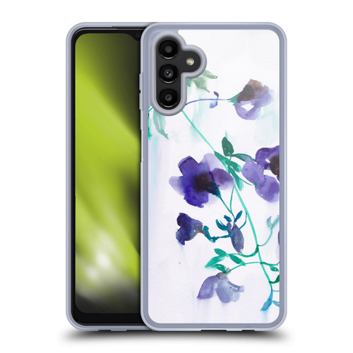 Mai Autumn Floral Blooms Moon Drops Soft Gel Case for Samsung Galaxy A13 5G (2021)