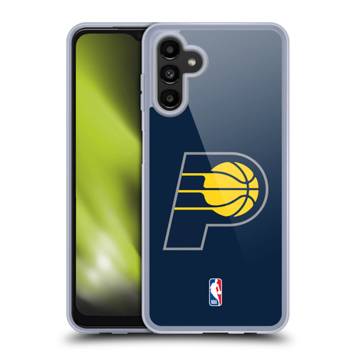NBA Indiana Pacers Logo Navy Blue Soft Gel Case for Samsung Galaxy A13 5G (2021)