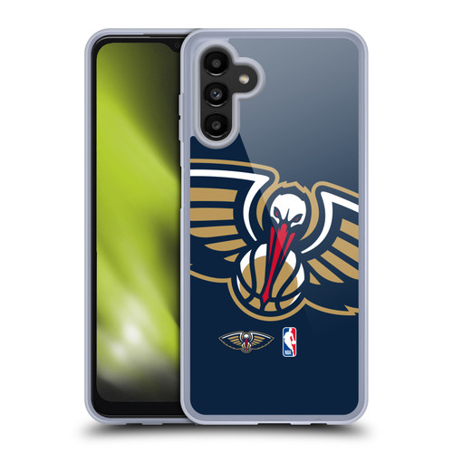 NBA New Orleans Pelicans Logo Oversized Soft Gel Case for Samsung Galaxy A13 5G (2021)