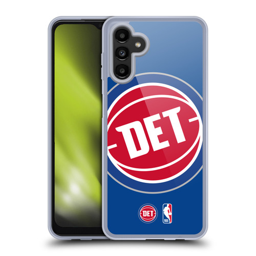 NBA Detroit Pistons Logo Oversized Soft Gel Case for Samsung Galaxy A13 5G (2021)