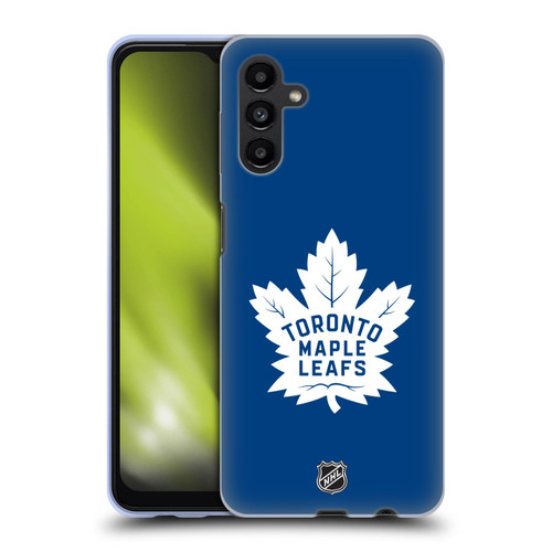 NHL Toronto Maple Leafs Plain Soft Gel Case for Samsung Galaxy A13 5G (2021)
