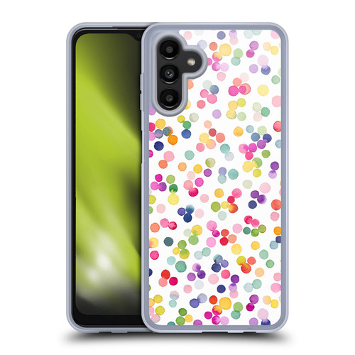 Ninola Colorful Geometric Confetti Dots Soft Gel Case for Samsung Galaxy A13 5G (2021)