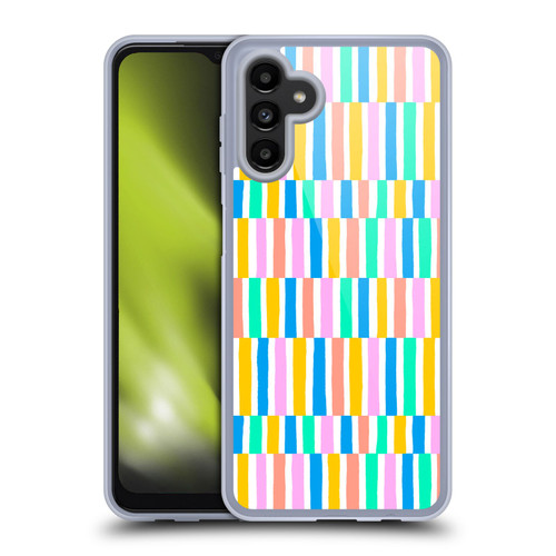 Ninola Colorful Color Block Summer Soft Gel Case for Samsung Galaxy A13 5G (2021)