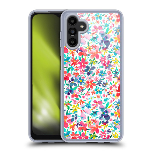 Ninola Floral Colourful Petals Spring Soft Gel Case for Samsung Galaxy A13 5G (2021)