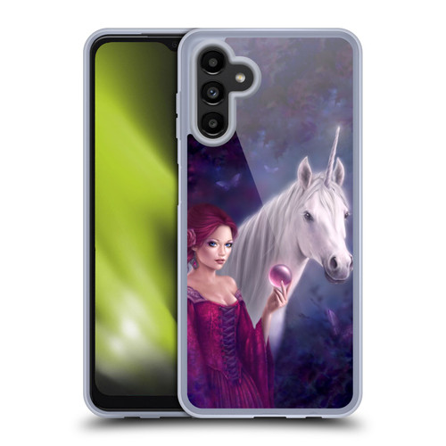 Rachel Anderson Art Unicorn And Princess Soft Gel Case for Samsung Galaxy A13 5G (2021)