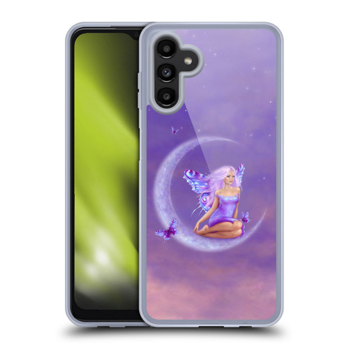 Rachel Anderson Pixies Lavender Moon Soft Gel Case for Samsung Galaxy A13 5G (2021)